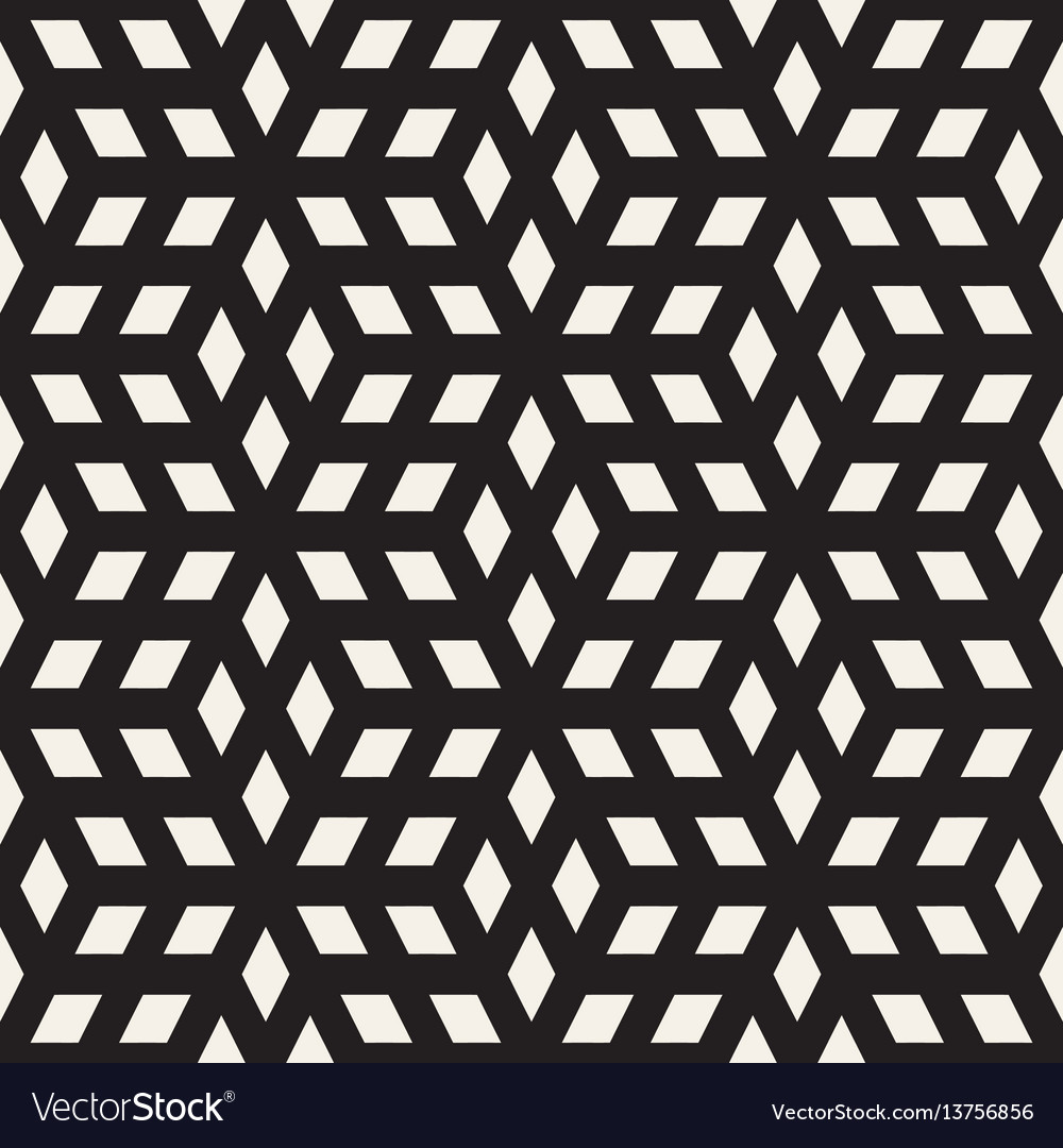 Cubic grid tiling endless stylish texture Vector Image Cubic grid tiling endless stylish texture