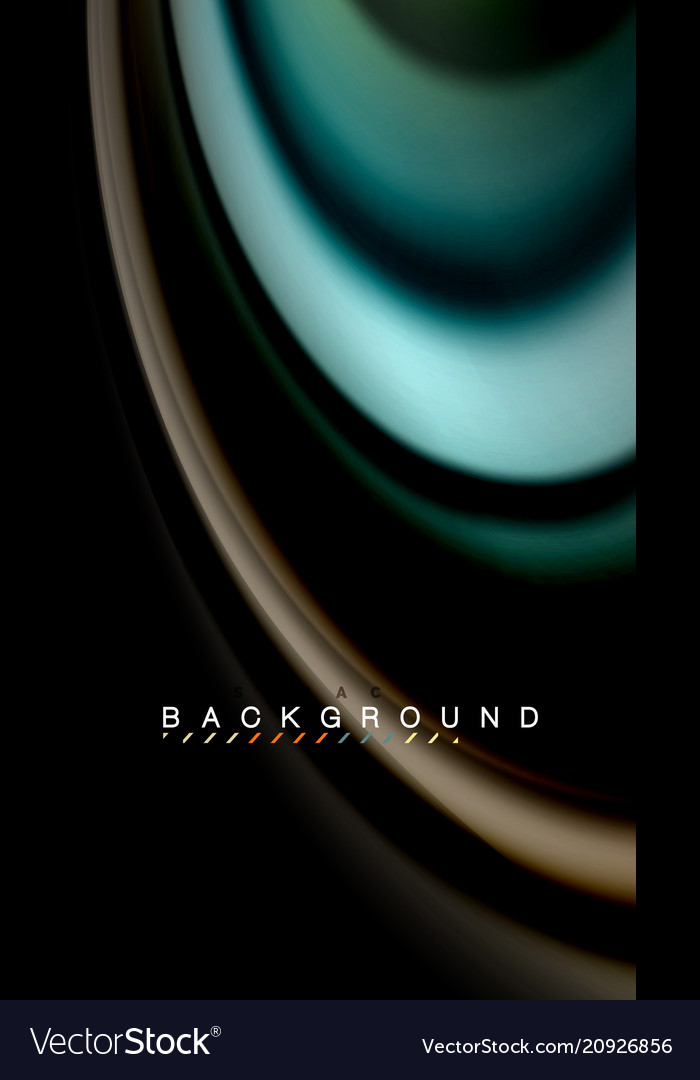 Fluid Color Wave Abstract