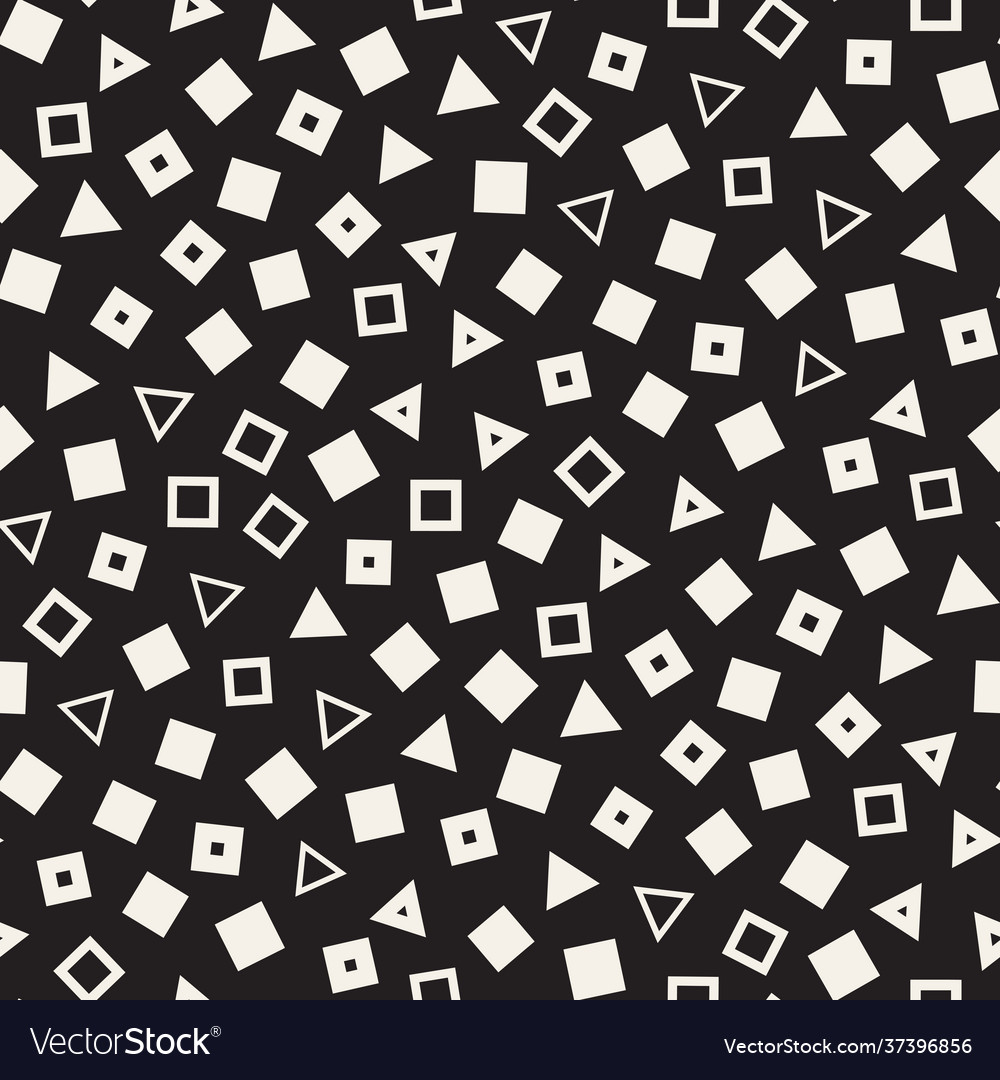Seamless chaotic patterns randomly scattered vector image Seamless chaotic patterns randomly scattered
