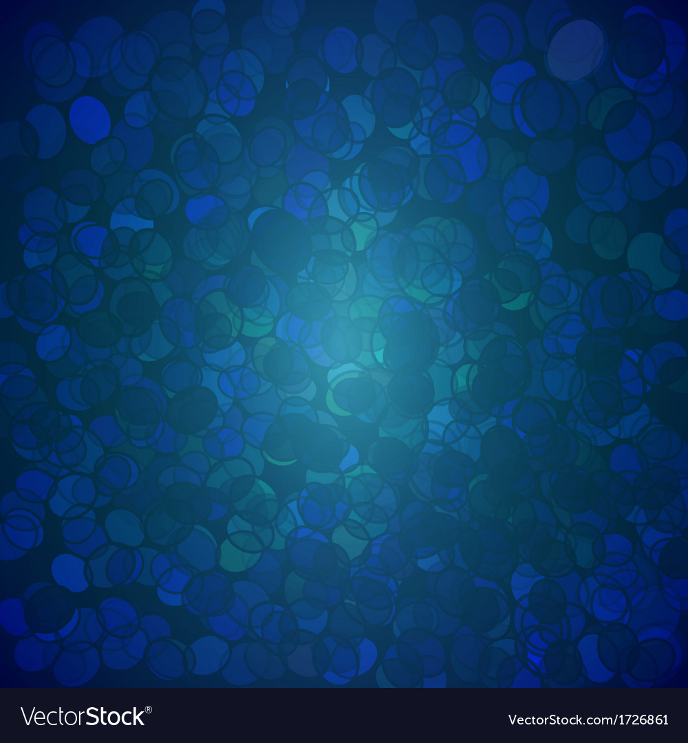 Abstract Blue Circle Background