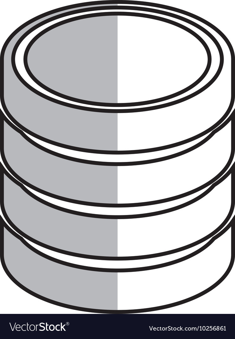 Database hard disk host system