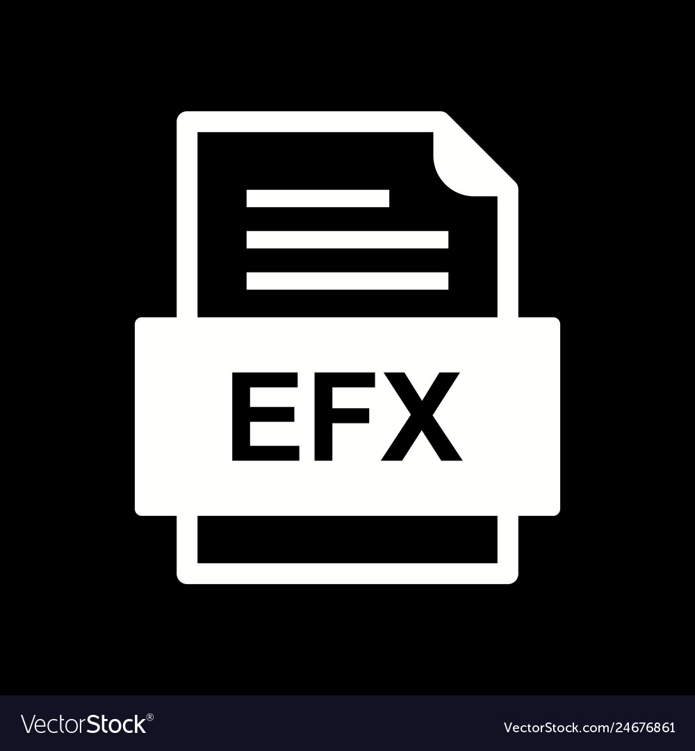 Efx file document icon