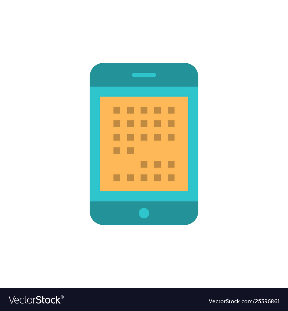 Phone computer device digital ipad mobile flat