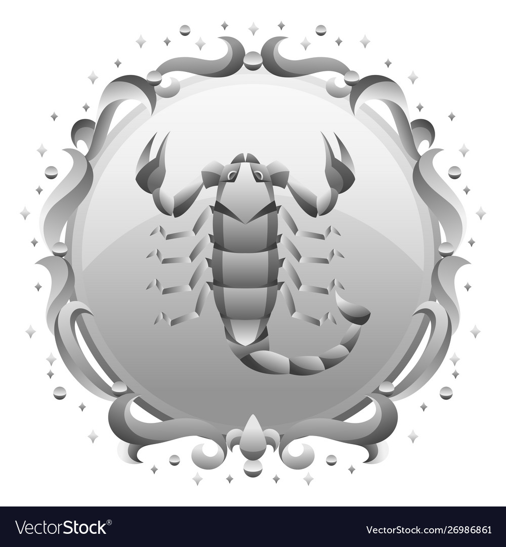 Silber Scorpio Sternzeichen