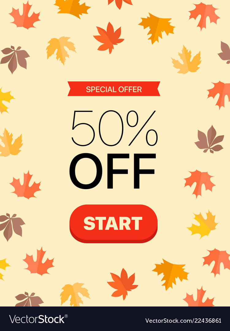 Special offer concept vector image Special offer concept