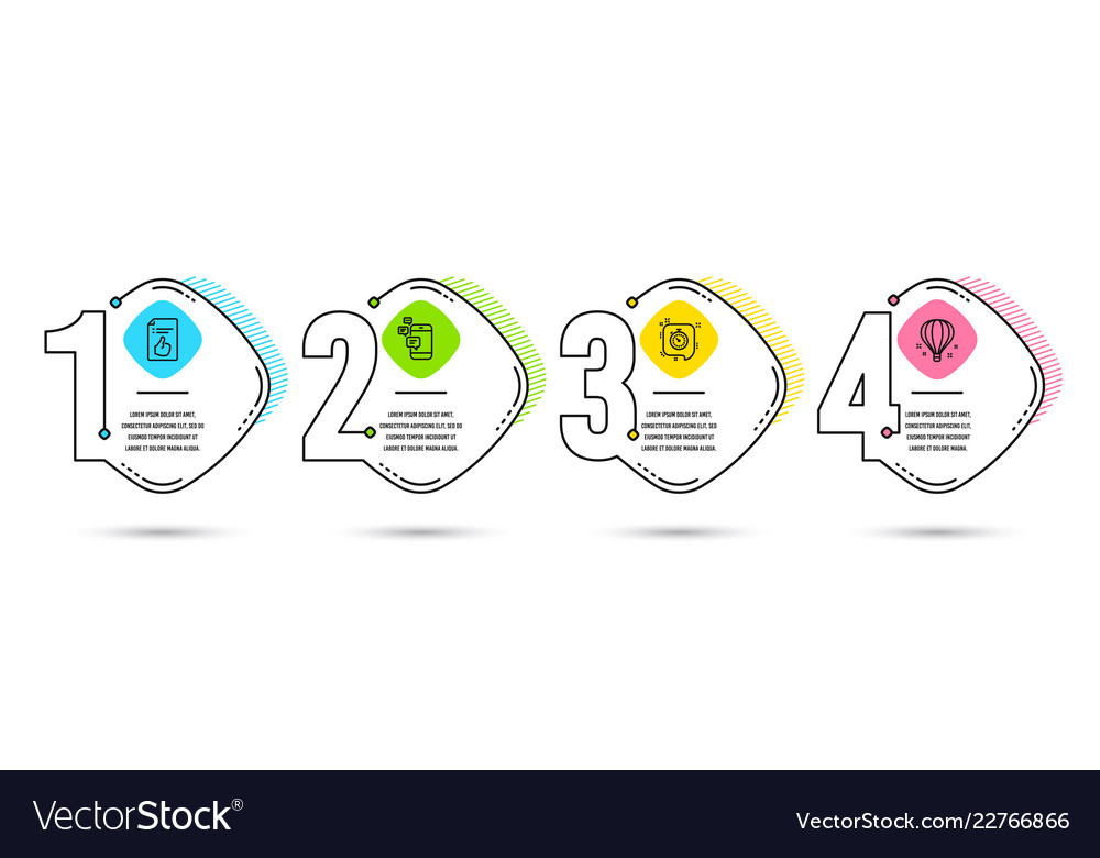 Approved document timer and communication icons