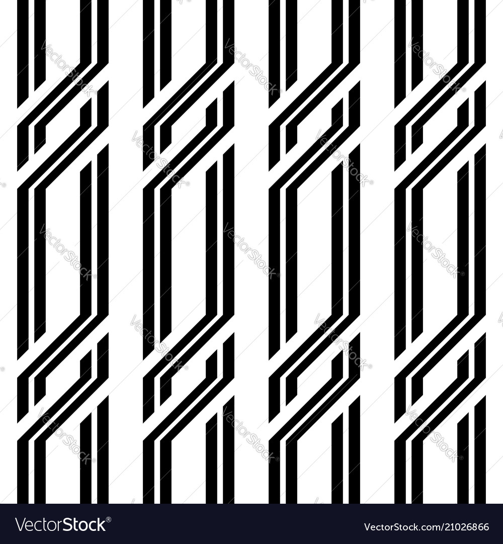 Design seamless monochrome zigzag pattern