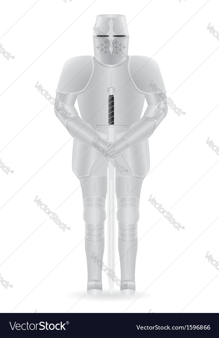 Knight Armor 03 Royalty Free Vector Image Vectorstock Knight Armor 03 Royalty Free Vector Image Vectorstock