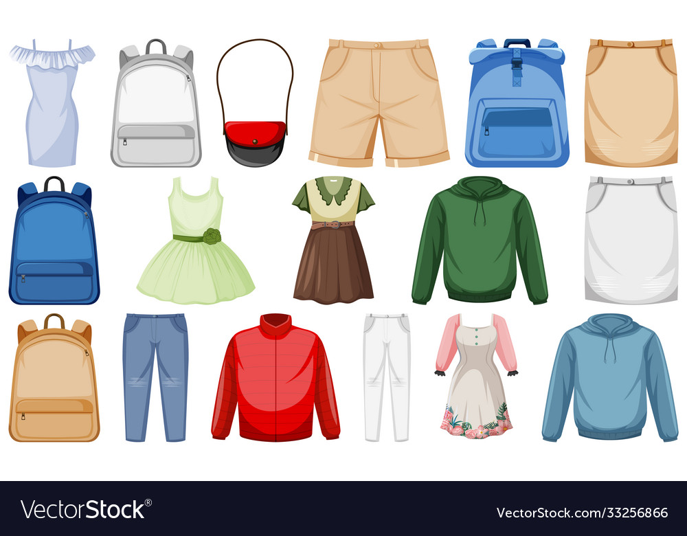 Set costume objects
