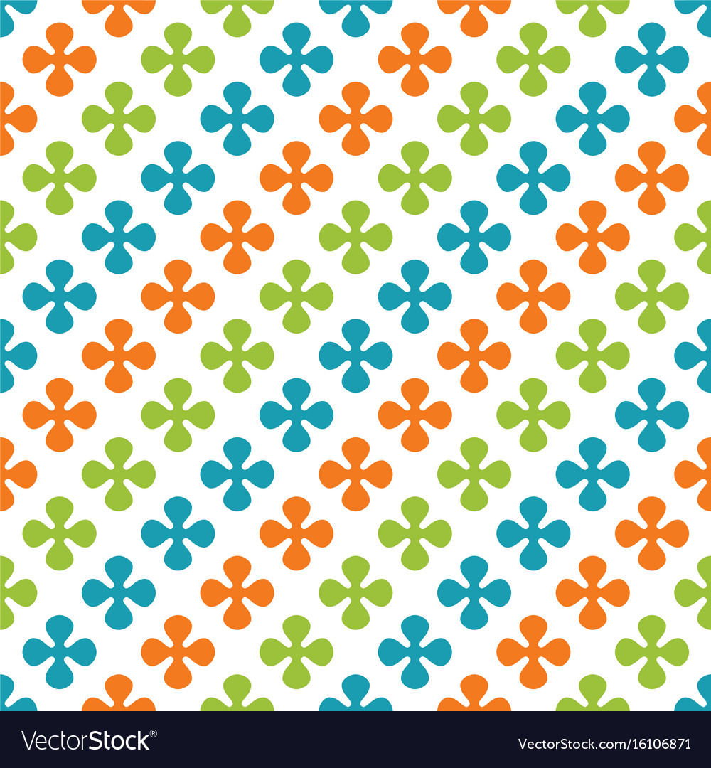 Abstract geometric seamless pattern