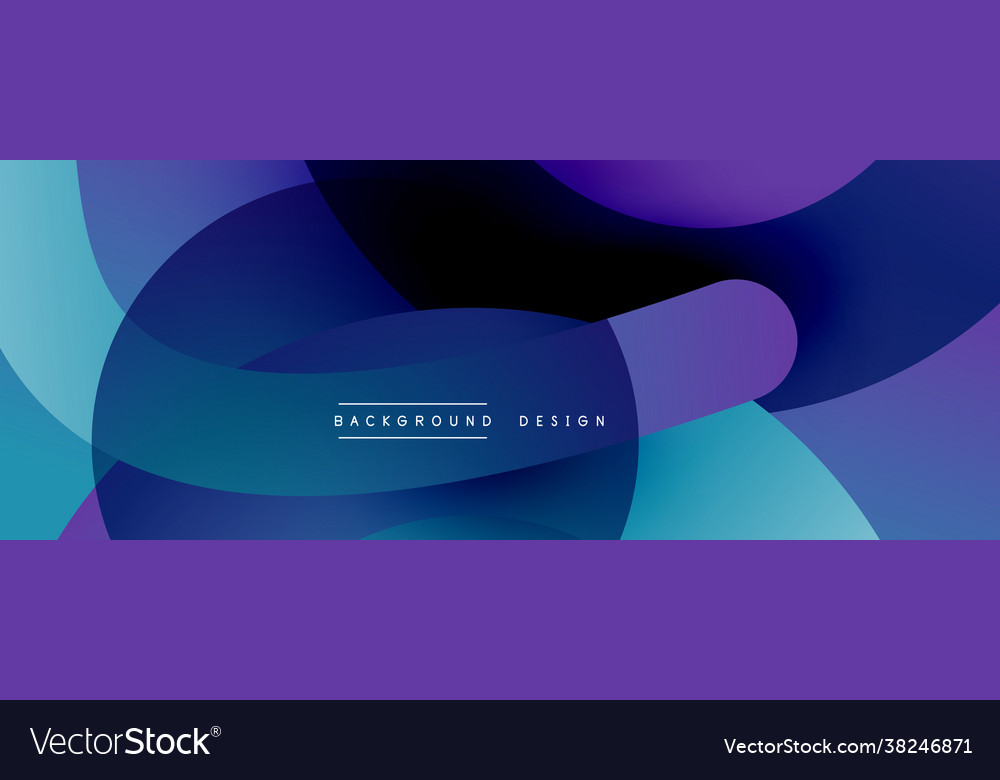 Abstract overlapping lines and circles geometric