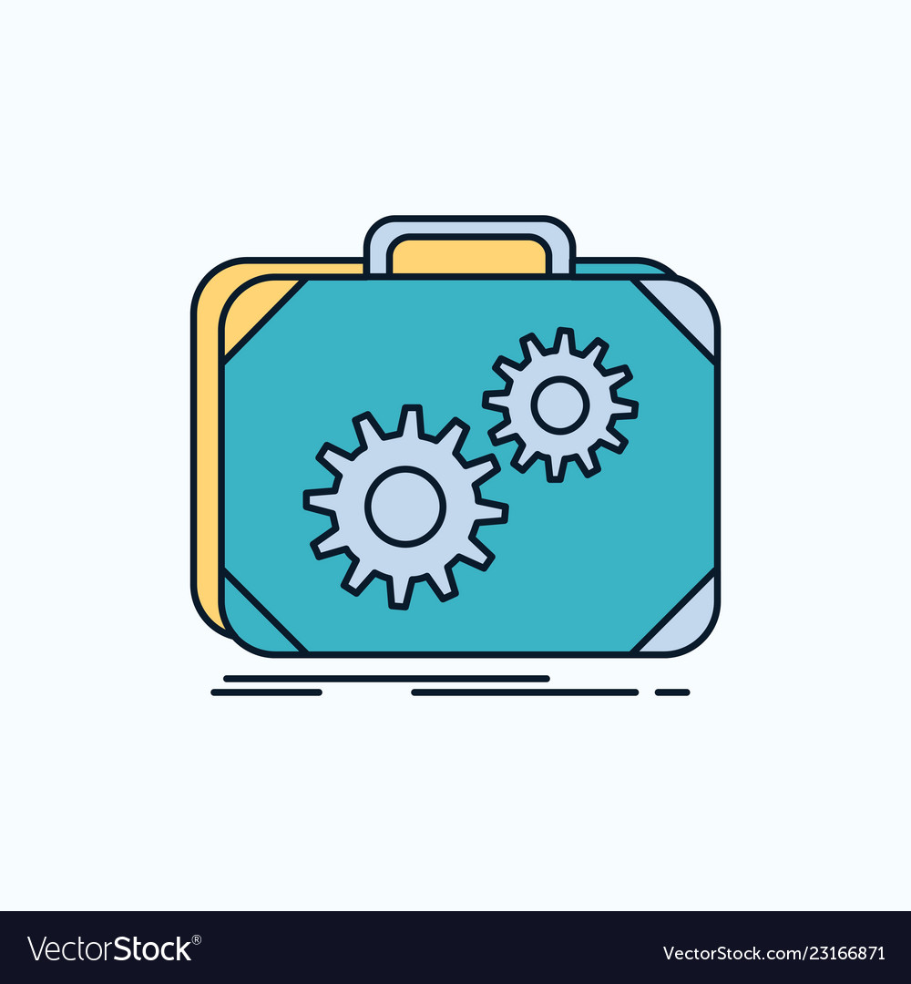 Briefcase Production Progress Icon