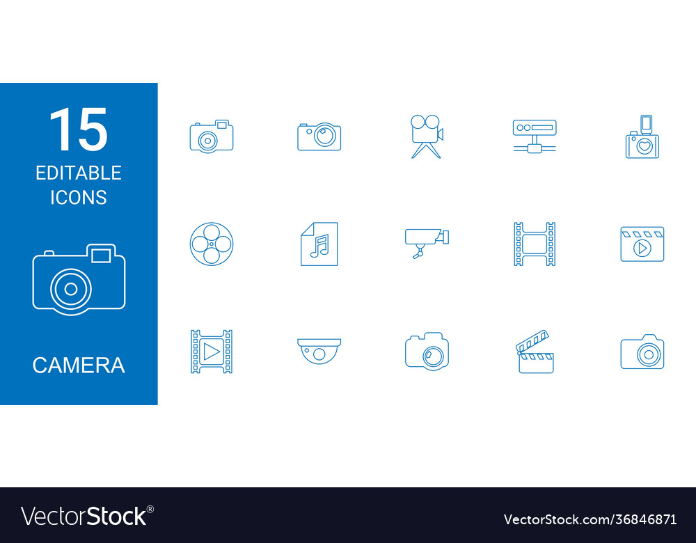 Camera icons