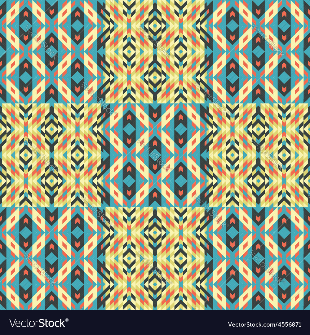 Geometric Mosaic Pattern