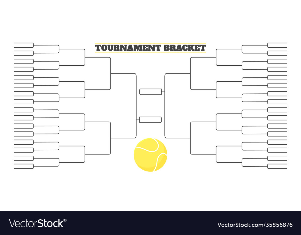 Tournament Bracket Stencil