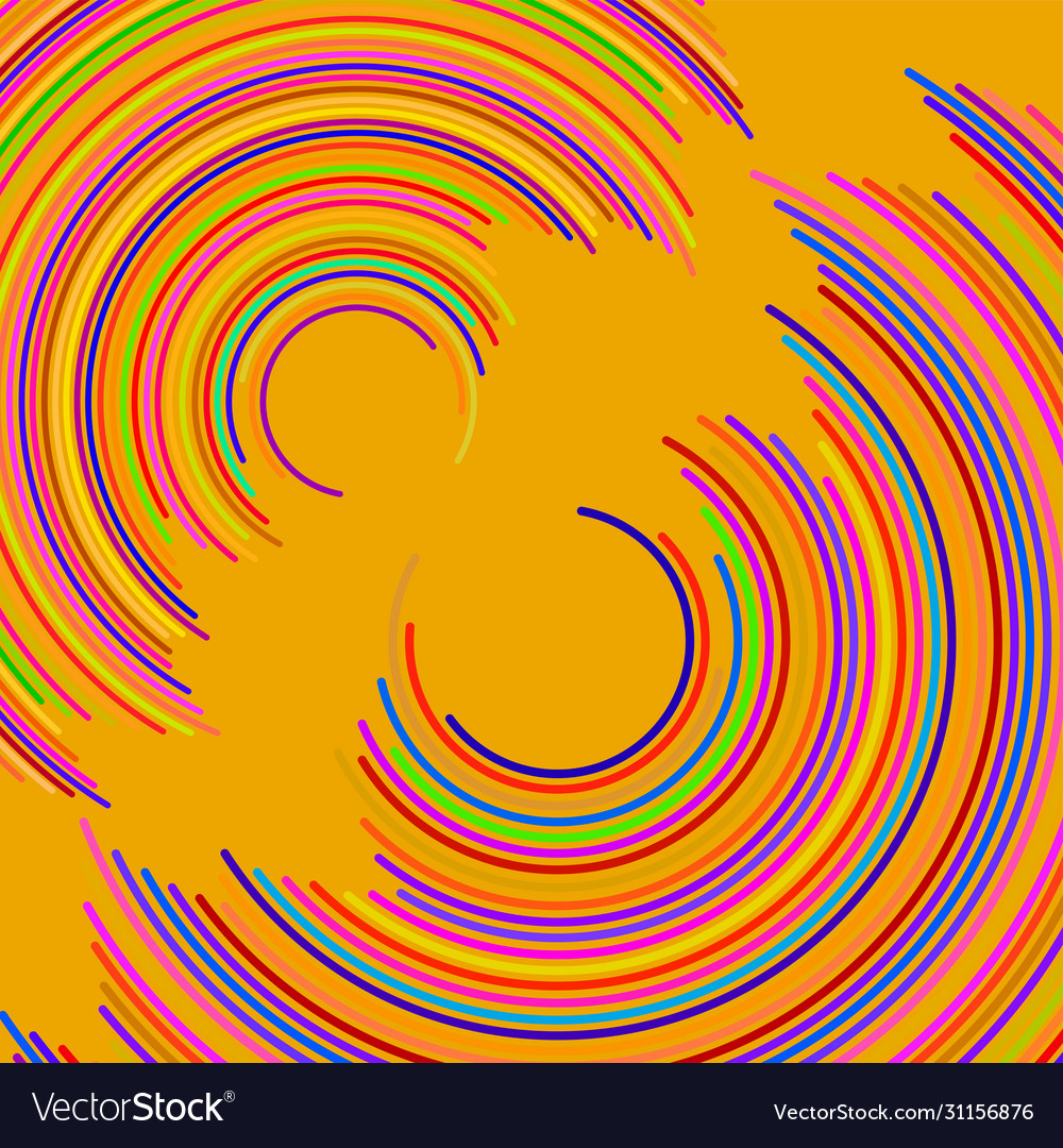 Abstract background colorful circles