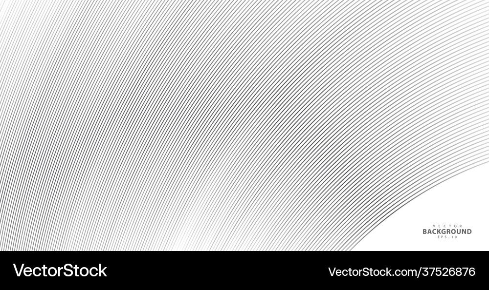 Abstract warped diagonal striped background Vector Image