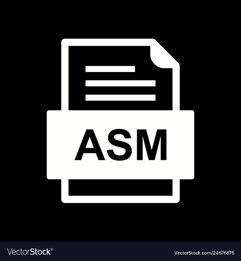 Asm file document icon