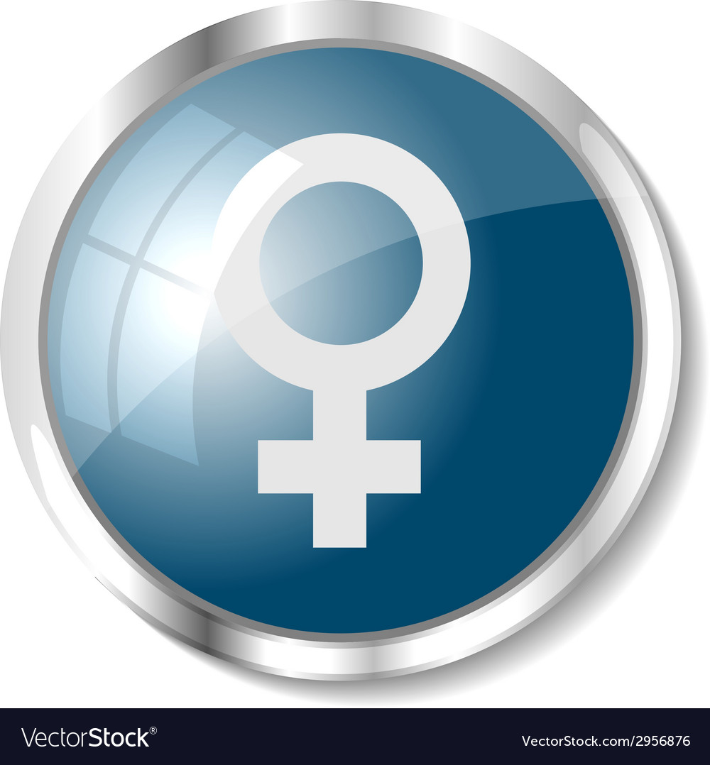 Blue web button
