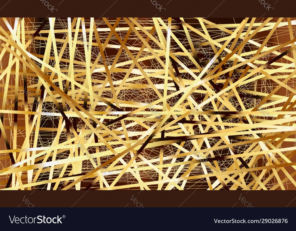 Golden straws background