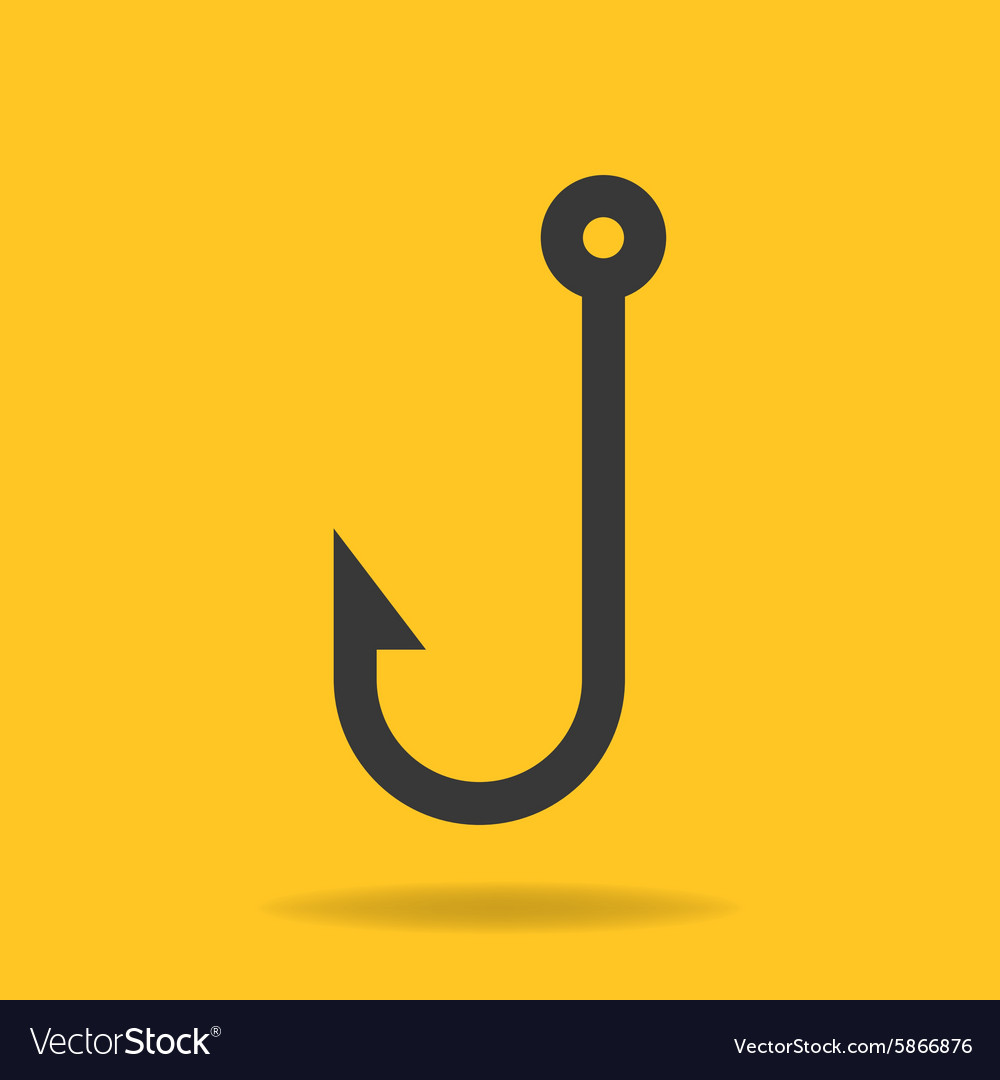 Icon of fishing hook