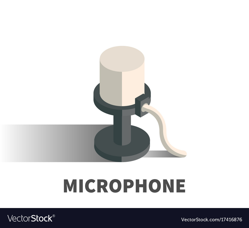 Microphone icon symbol