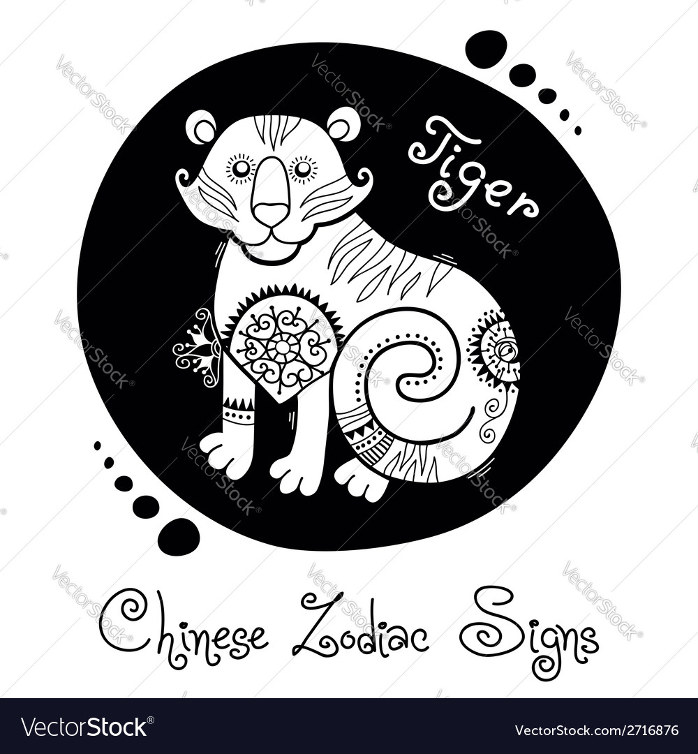 Tiger chinese zodiac sign