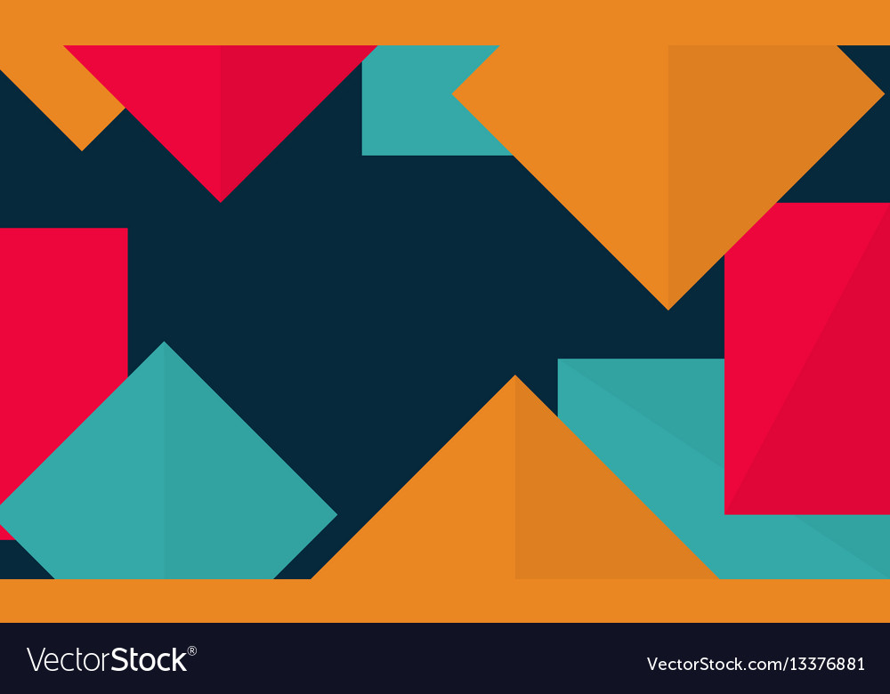 Abstract background square style art