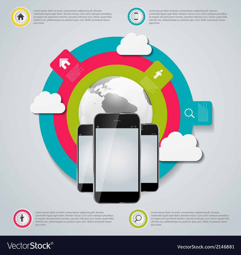 Cloud computing concept