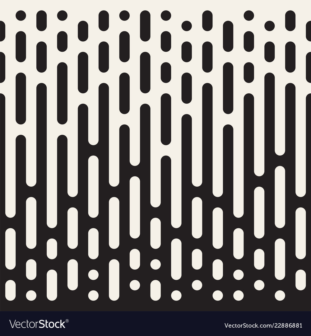 Irregular Halftone Lines Pattern