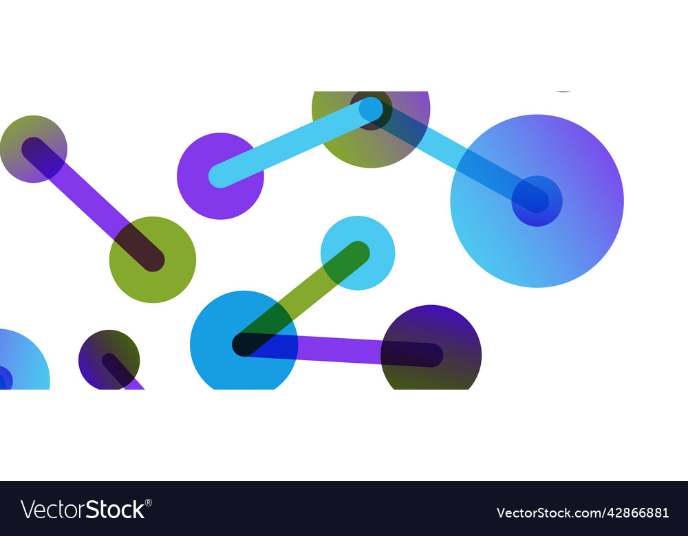 Network concept abstract background dots
