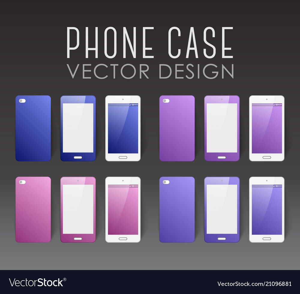 Set of phone cases