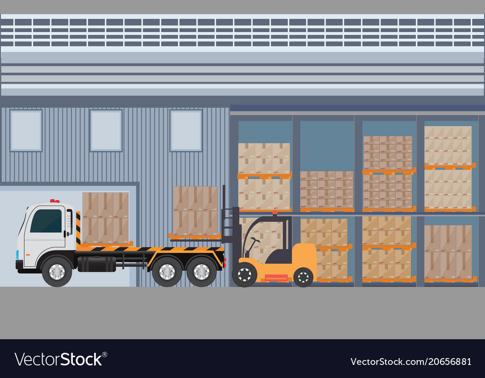 Warehouse Loading with Forklift