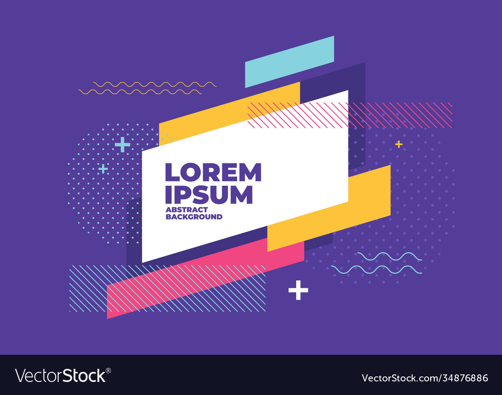Abstract Geometric Shapes Background
