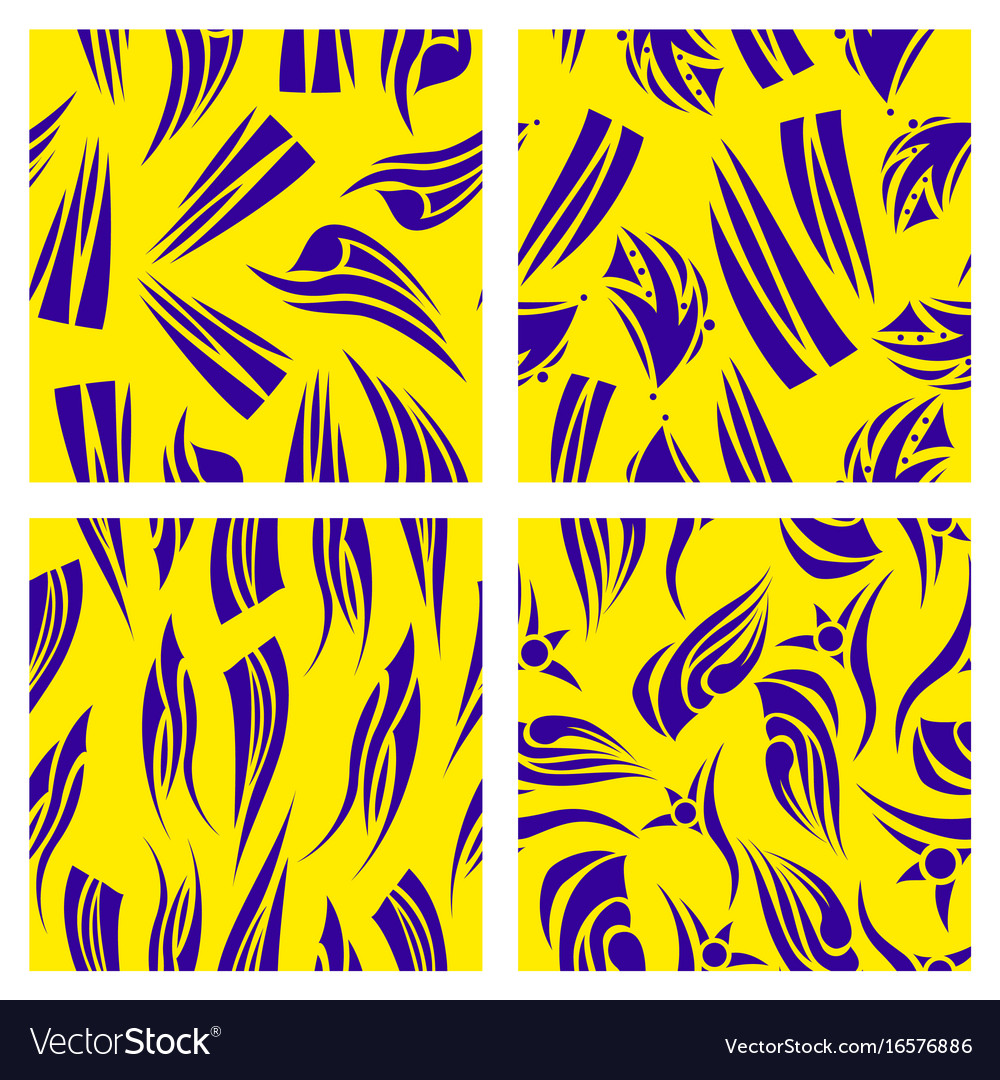 Assembly of patterns in striped style