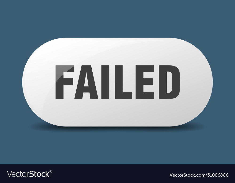 Failed button sign key push