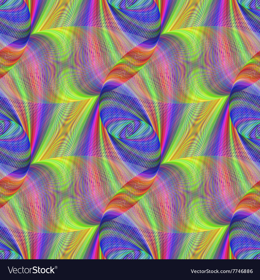 Seamless abstract colorful fractal pattern