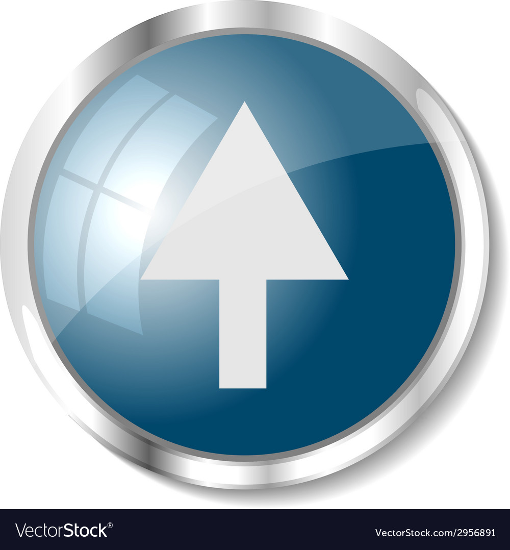 Blue web button