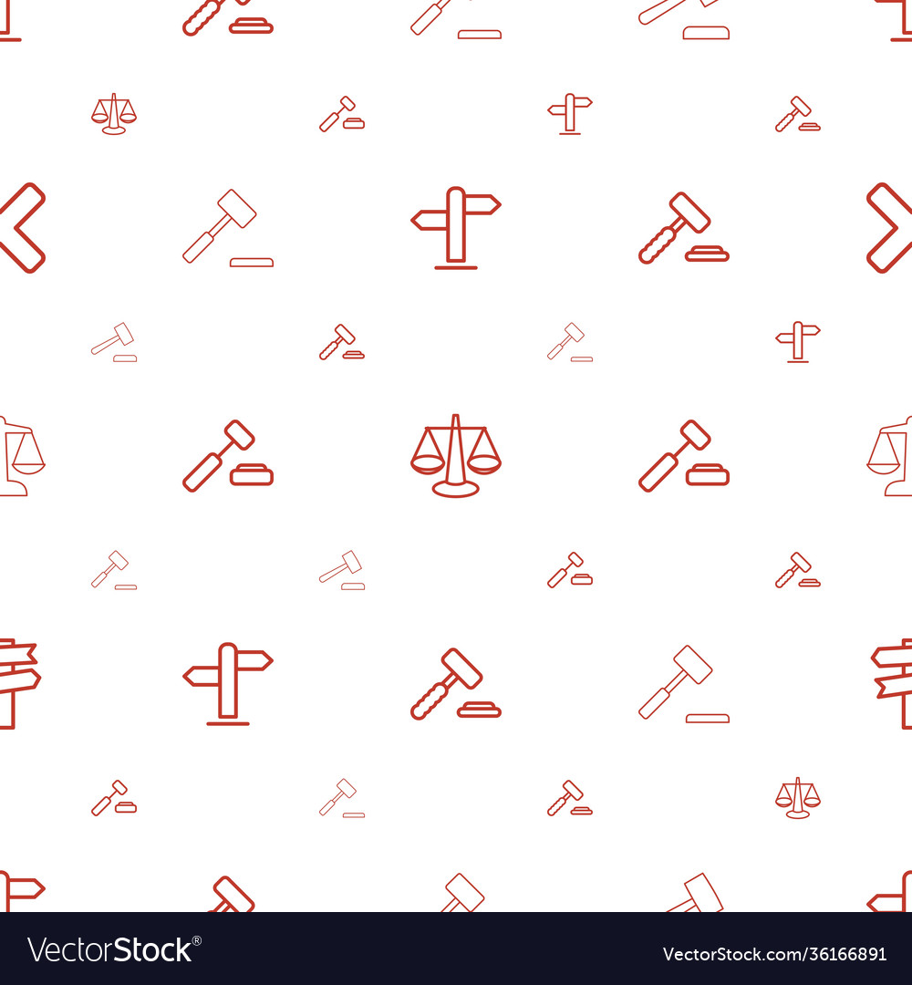 Decision icons pattern seamless white background