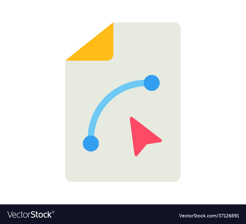 File design single isolated icon with flat style