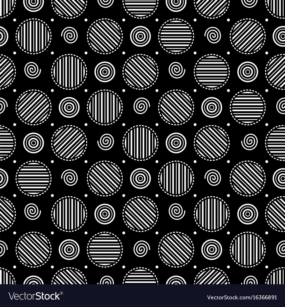 Geometric seamless pattern