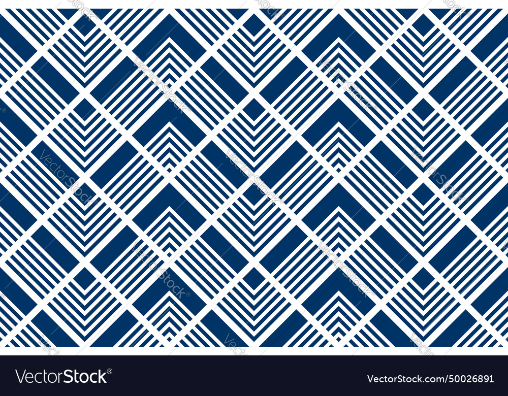Geometric Zig Zag Pattern