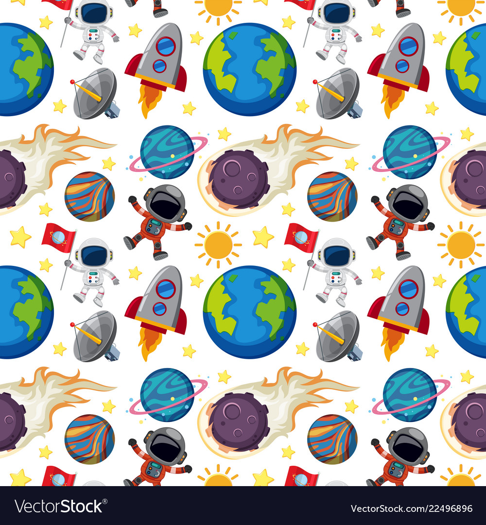 A space element background template