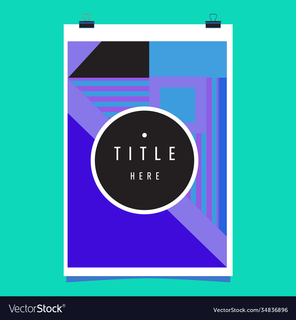 Abstract colorful geometric pattern background