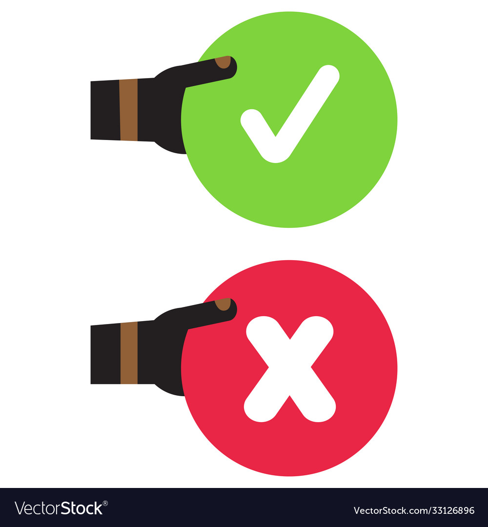 Check mark line icons set image