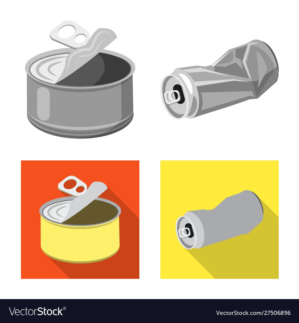 Design refuse and junk icon set