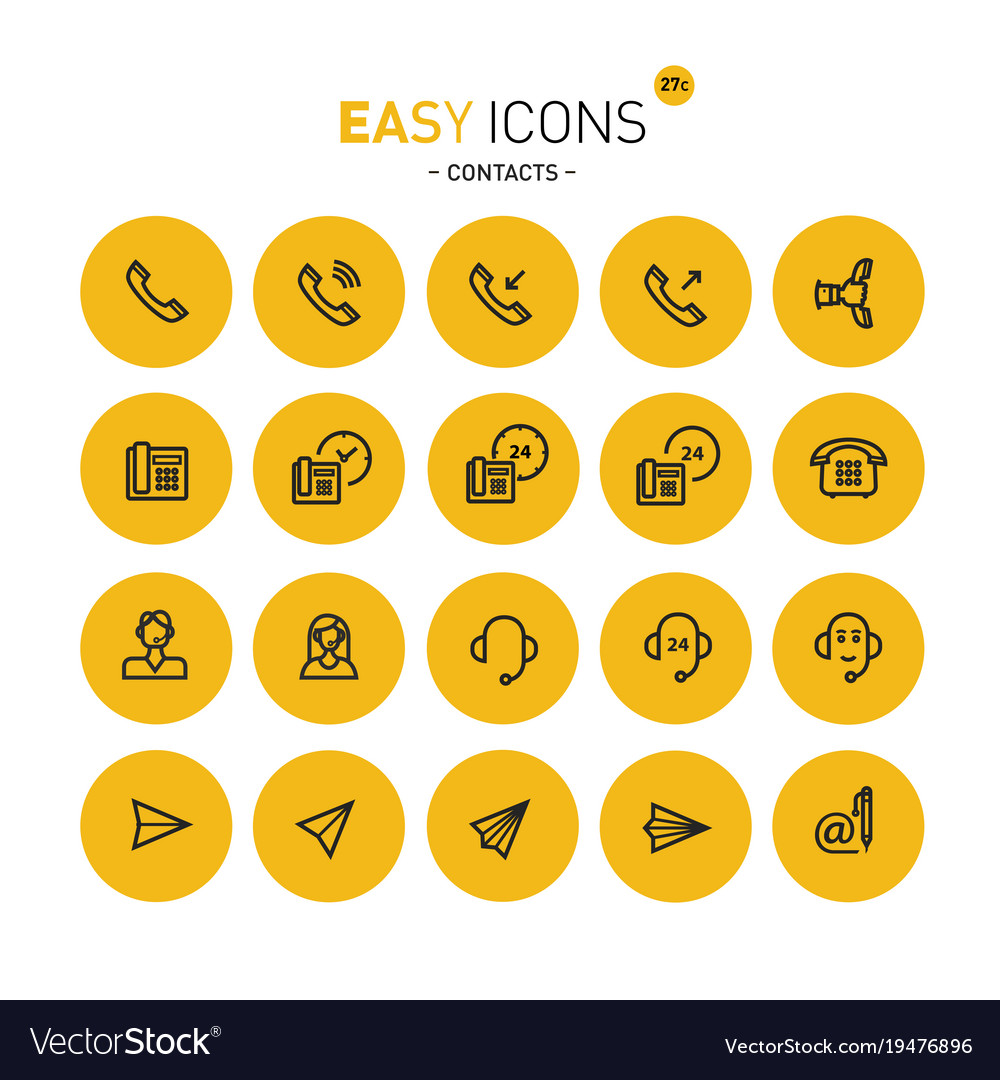 Easy icons 27c contacts