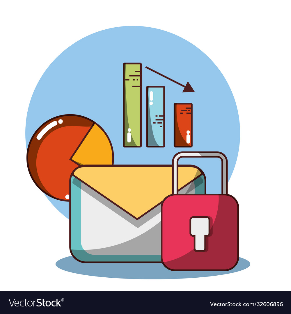 Finanzsicherheitsplan für Geldgeschäfte vector image Finanzsicherheitsplan für Geldgeschäfte