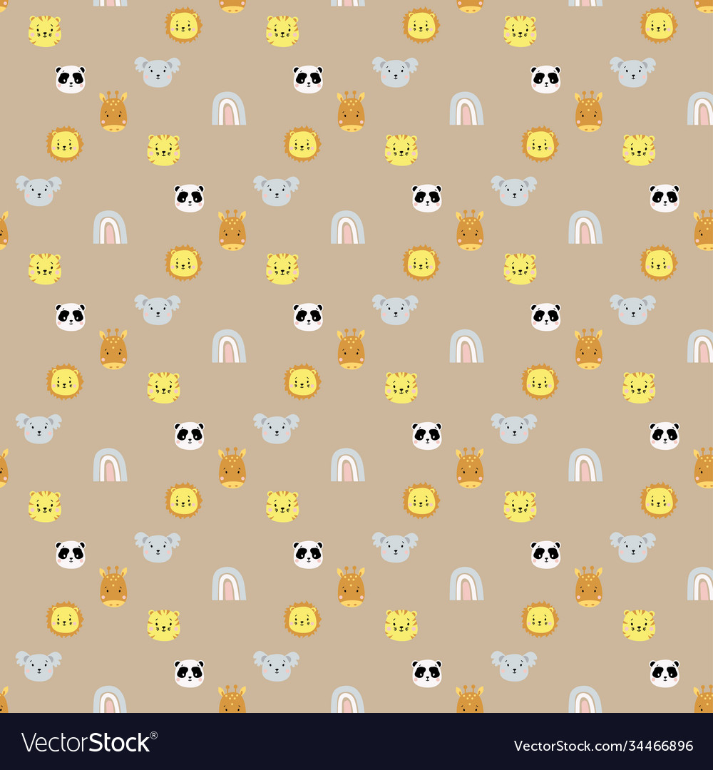 Seamless patterns children collection vector image Seamless patterns children collection