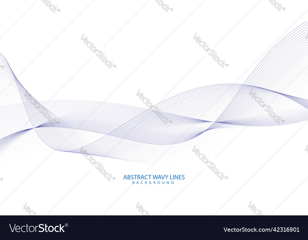Abstract motion wave gradient line background